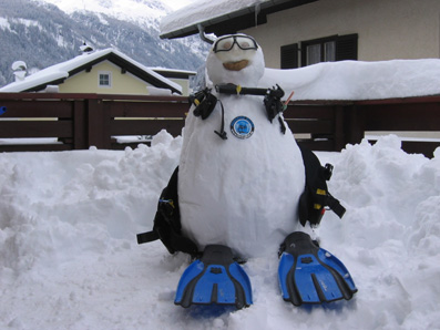 Taucher Schneeman