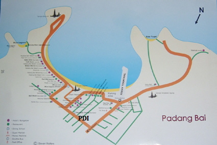 Padang Bai in Ost Bali