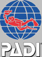 PADI  Gr��te Tauch-Organisation der Welt !