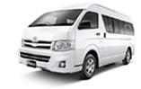 Transfers in Bali zum Tauchen mit Toyota Hiace Mini Bus